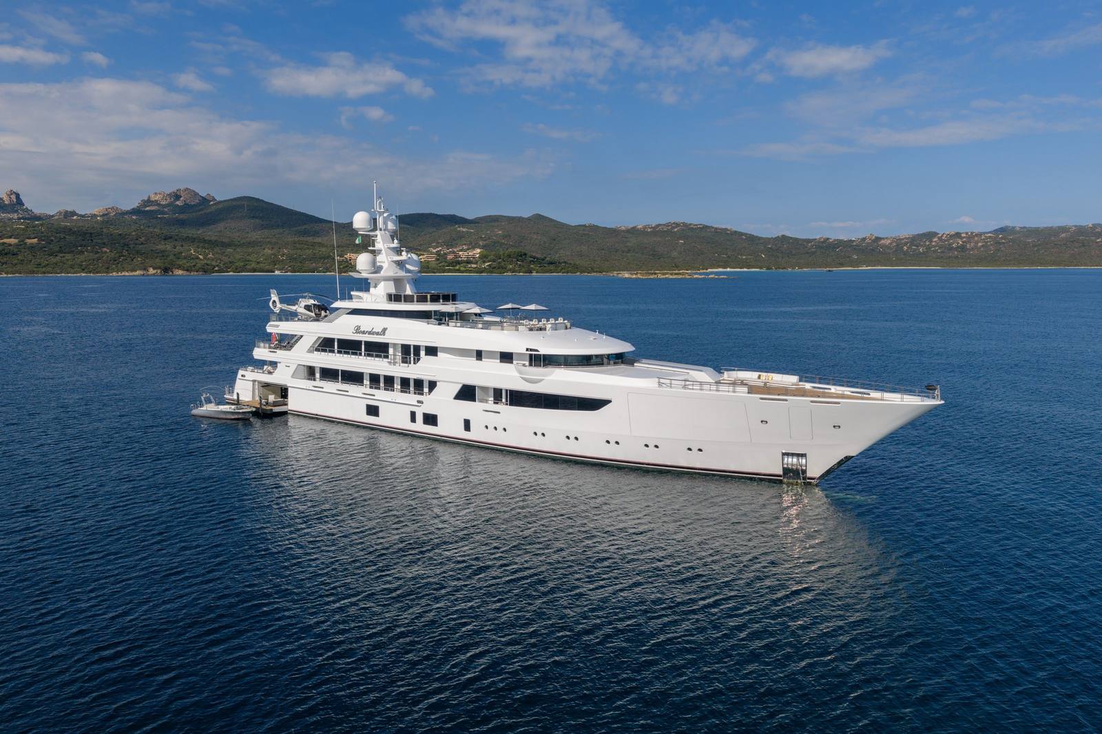 The 76.5-metre Feadship Boardwalk V