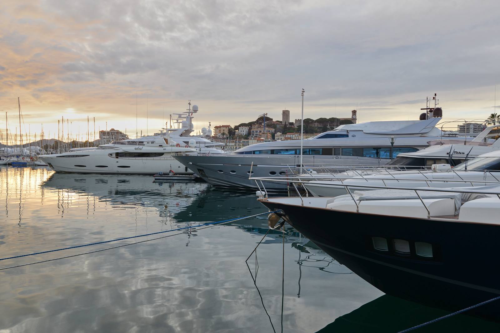 The Vieux Port in Cannes