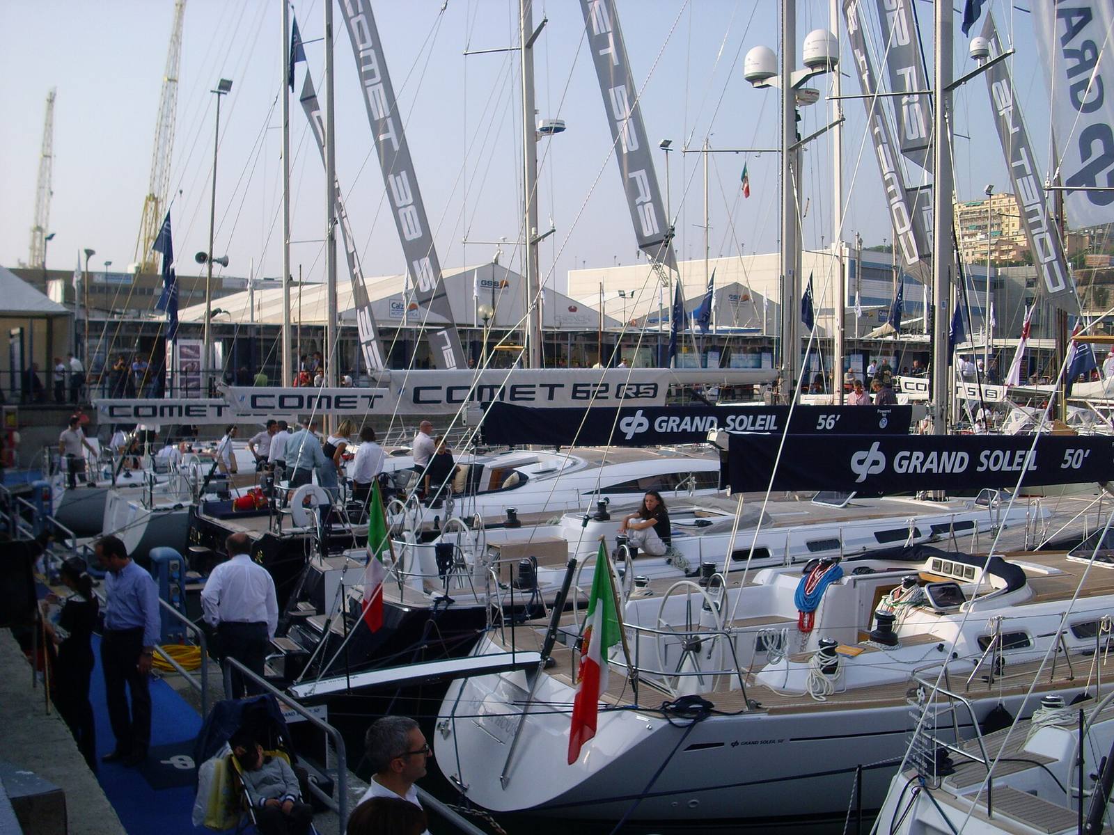 The Salone Nautico in Genoa